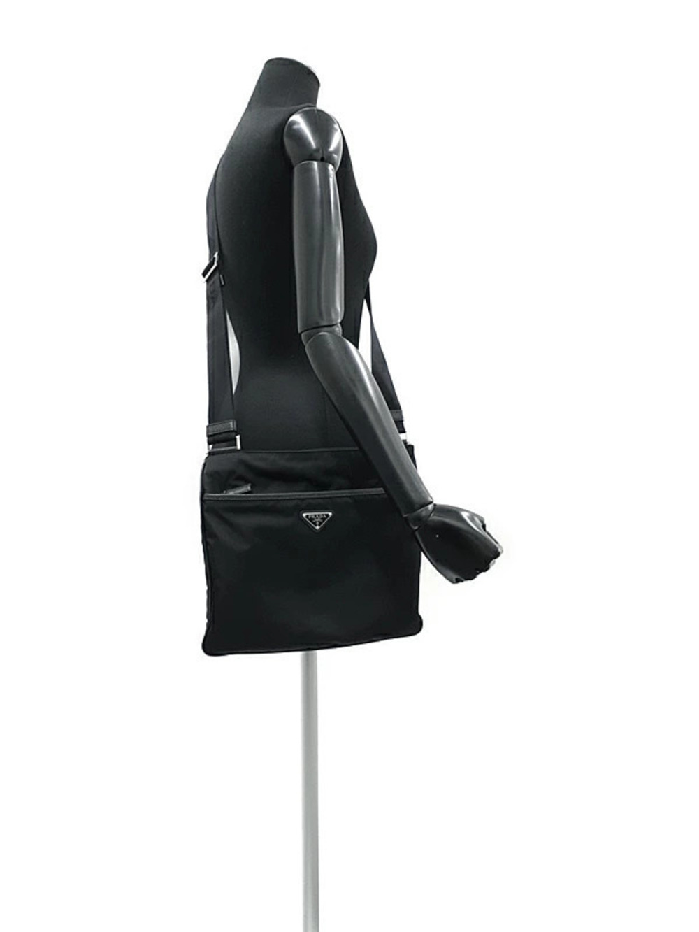 Prada Tessuto Crossbody Bag Black - Picture 9 of 9